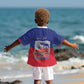 Personalized Haiti Flag Day Kid Hawaiian Shirt Haitian Women Proud Flag Wave Style
