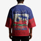 Personalized Haiti Flag Day Kimono Haitian Women Proud Flag Wave Style