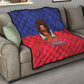 Haiti Flag Day Quilt Haitian Women Proud Flag Wave Style