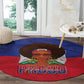 Haiti Flag Day Round Carpet Haitian Women Proud Flag Wave Style