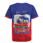 Personalized Haiti Flag Day Rugby Jersey Haitian Women Proud Flag Wave Style