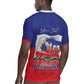 Personalized Haiti Flag Day Rugby Jersey Haitian Women Proud Flag Wave Style