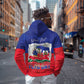 Personalized Haiti Flag Day Zip Hoodie Haitian Women Proud Flag Wave Style