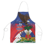 Haiti Flag Day Apron Haitian Blood American Heart Eagle With Flag