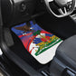 Haiti Flag Day Car Mats Haitian Blood American Heart Eagle With Flag