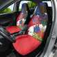 Haiti Flag Day Car Seat Cover Haitian Blood American Heart Eagle With Flag