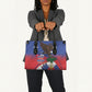 Haiti Flag Day Leather Bag Haitian Blood American Heart Eagle With Flag