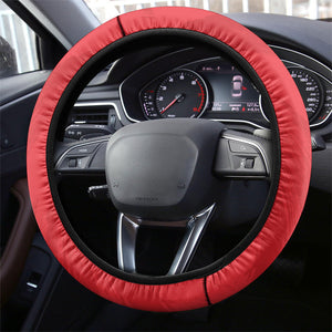 Haiti Flag Day Steering Wheel Cover Haitian Blood American Heart Eagle With Flag