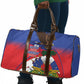 Haiti Flag Day Travel Bag Haitian Blood American Heart Eagle With Flag
