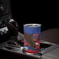 Haiti Flag Day Tumbler Cup Haitian Blood American Heart Eagle With Flag