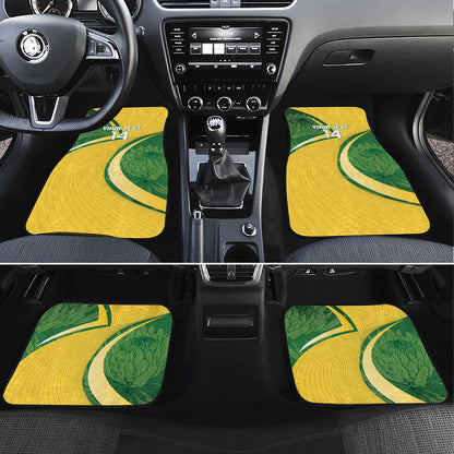 South Africa Rugby Custom Car Mats Come On Springboks Mascot Sporty Style