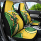 South Africa Rugby Custom Car Seat Cover Come On Springboks Mascot Sporty Style