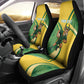 South Africa Rugby Custom Car Seat Cover Come On Springboks Mascot Sporty Style