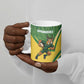 South Africa Rugby Custom Ceramic Mug Come On Springboks Mascot Sporty Style
