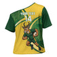 South Africa Rugby Custom Cross Shoulder Shirt Come On Springboks Mascot Sporty Style