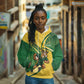 South Africa Rugby Custom Hoodie Come On Springboks Mascot Sporty Style
