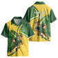 South Africa Rugby Custom Kid Hawaiian Shirt Come On Springboks Mascot Sporty Style