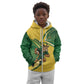 South Africa Rugby Custom Kid Hoodie Come On Springboks Mascot Sporty Style