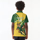 South Africa Rugby Custom Kid Polo Shirt Come On Springboks Mascot Sporty Style
