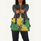 South Africa Rugby Custom Leather Bag Come On Springboks Mascot Sporty Style