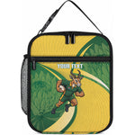 South Africa Rugby Custom Lunch Bag Come On Springboks Mascot Sporty Style