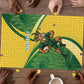 South Africa Rugby Custom Puzzle Come On Springboks Mascot Sporty Style