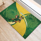 South Africa Rugby Custom Rubber Doormat Come On Springboks Mascot Sporty Style