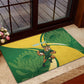 South Africa Rugby Custom Rubber Doormat Come On Springboks Mascot Sporty Style