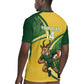 South Africa Rugby Custom Rugby Jersey Come On Springboks Mascot Sporty Style