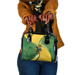 South Africa Rugby Custom Shoulder Handbag Come On Springboks Mascot Sporty Style