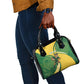 South Africa Rugby Custom Shoulder Handbag Come On Springboks Mascot Sporty Style