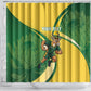 South Africa Rugby Custom Shower Curtain Come On Springboks Mascot Sporty Style