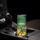 South Africa Rugby Custom Skinny Tumbler Come On Springboks Mascot Sporty Style
