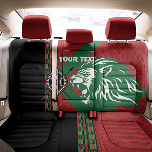 Afro Kenya Rugby Custom Back Car Seat Cover Go Lionesses - African Pattern