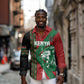 Afro Kenya Rugby Custom Long Sleeve Button Shirt Go Lionesses - African Pattern