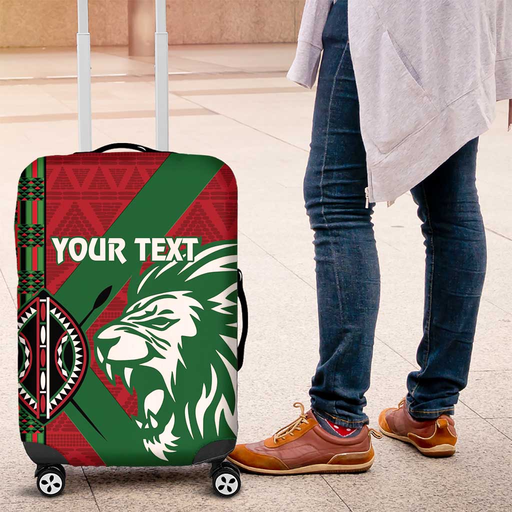 Afro Kenya Rugby Custom Luggage Cover Go Lionesses - African Pattern