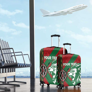 Afro Kenya Rugby Custom Luggage Cover Go Lionesses - African Pattern