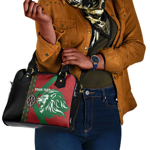 Afro Kenya Rugby Custom Shoulder Handbag Go Lionesses - African Pattern