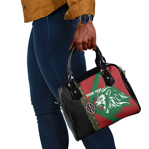 Afro Kenya Rugby Custom Shoulder Handbag Go Lionesses - African Pattern