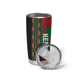 Afro Kenya Rugby Custom Tumbler Cup Go Lionesses - African Pattern