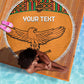 Custom Zambia Football Beach Blanket Copper Queens Kente Pattern