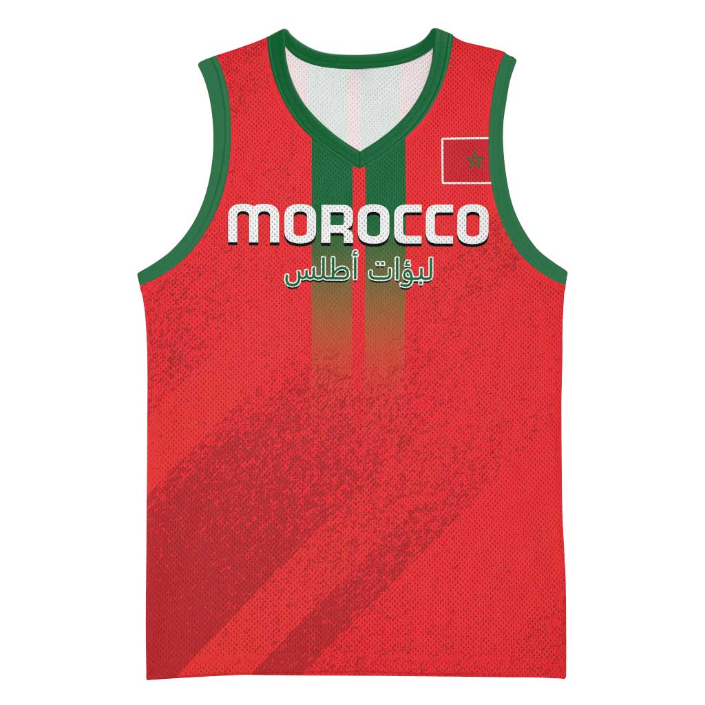 Custom Morocco Football Basketball Jersey Go Lionesses of Atlas LT14