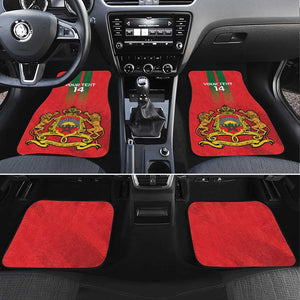 Custom Morocco Football Car Mats Go Lionesses of Atlas