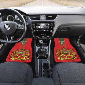 Custom Morocco Football Car Mats Go Lionesses of Atlas