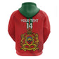 Custom Morocco Football Hoodie Go Lionesses of Atlas