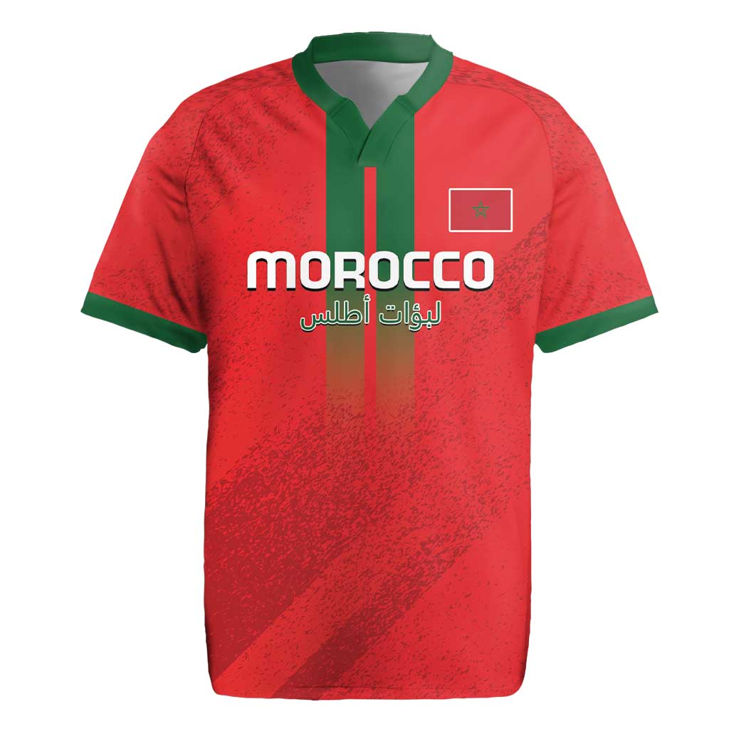 Custom Morocco Football Rugby Jersey Go Lionesses of Atlas