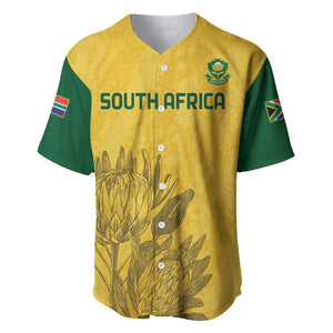 Custom South Africa Soccer Baseball Jersey Go Banyana Banyana Proteas