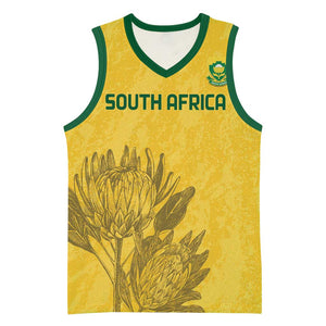 Custom South Africa Soccer Basketball Jersey Go Banyana Banyana Proteas LT14