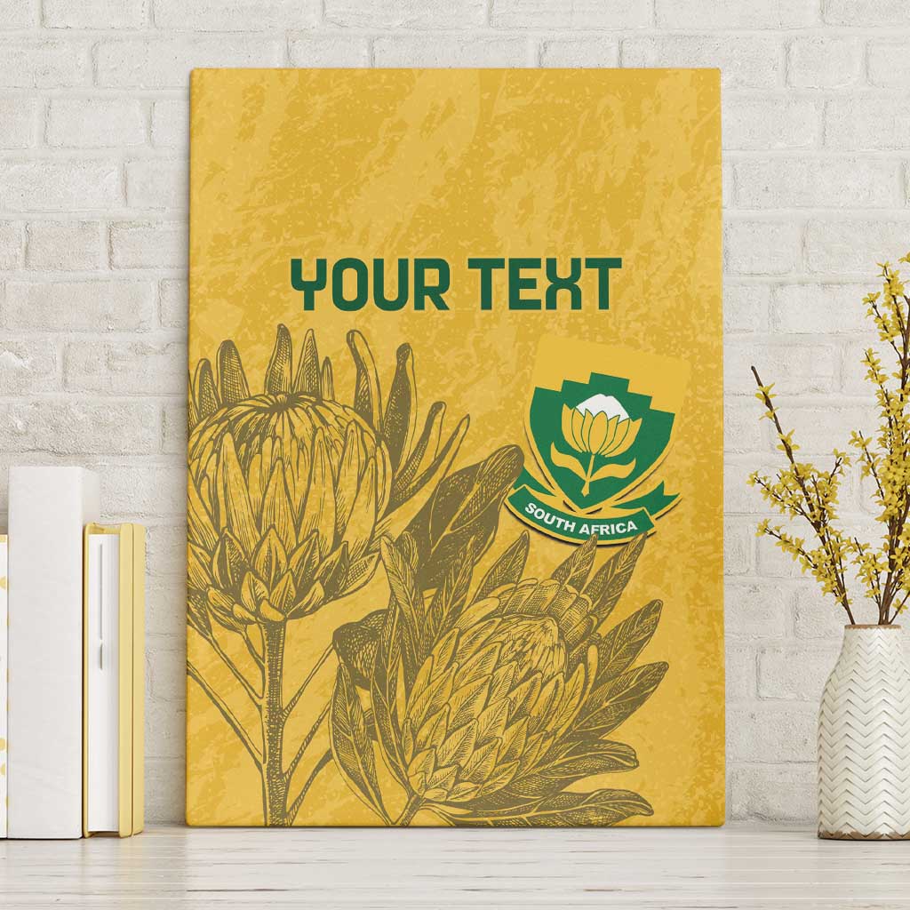 Custom South Africa Soccer Canvas Wall Art Go Banyana Banyana Proteas