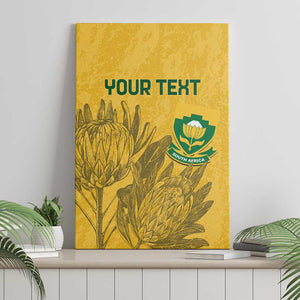 Custom South Africa Soccer Canvas Wall Art Go Banyana Banyana Proteas